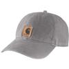 Carhartt Herren Canvas cap Baseballkappe, Asphalt, Einheitsgröße