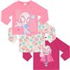 Marvel Ghost Spider - Spiderman - Confezione da Tre Magliette a Maniche Lunghe in 100% Cotone Pettinato