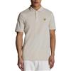 Lyle & Scott Uomo Polo Monocolore Tipped con Riga