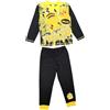 Pokémon Pigiama per bambini con Pikachu, set da 2 pezzi, abbigliamento da notte, nero/giallo, età 5-12 anni, Marina Militare, 9-10 Years