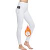 FitsT4 Sports FitsT4 Pantaloni da Equitazione Invernali da Donna, Foderati in Pile, con Impugnatura in Silicone, con Tasche