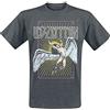 Led Zeppelin Icarus Colour Uomo T-Shirt Grigio Scuro 65% Poliestere, 35% Cotone Regular