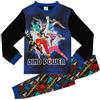 Power Rangers Dino Set Pigiama a Maniche Lunghe per Ragazzi - 7-8 Anni: 128cm
