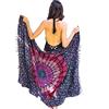 Mandala Life ART Pareo boho chic, motivo con mandala, adatto come copricostume, abito da spiaggia e vestaglia, taglia unica