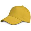 Generico Cappello con Visiera 5 Pannelli in 100% Cotone Colorato, Berretto Semplice per Adulto e Bambino Regolabile a Strappo Visiera Rigida, Versione Singola o in Formato Convenienza da 10 Pezzi