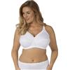 Triumph Doreen + Cotton 01 N, Reggiseno senza Ferretto Donna, Bianco (White 003), 6D
