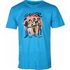 Gorillaz T-Shirt Group Circle Rise Band Logo Nue Ufficiale Uomo Blu Zaffiro
