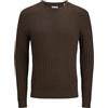 JACK & JONES JJEEMIL KNIT CABLE CREW NECK NOOS