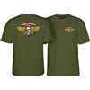 Powell T-Shirt Winged Ripper Peralta - Ripper Alato Uomo (Pacco da 1)