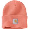 Carhartt Berretto a Maglia con Risvolto Uomo, Rosa (Ibisco), Taglia unica