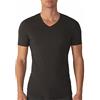 Intimitaly Liabel ® 3 Magliette Intime Uomo Cotone Caldo Termico Scollo a V e Girocollo Pacco da 3 T Shirt Manica Corta Cotone Caldo 08282-53 (3 Scollo V Nere, XL)