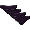 Sloggi Uomo Basic Mini Slip Confezione 2P + 2P 4 Pezzi (0004 Nero, L)