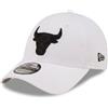New Era, cappellino con linguetta posteriore 9Forty della squadra di basket Milwaukee Bucks, colore nero, Taglia unica