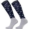 TODO Comodo Calze da equitazione moderne STPJM | Sottili e traspiranti da equitazione al ginocchio, unisex, per donne, uomini e bambini