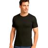 o-day Liabel 2pz Maglia Uomo Caldo Cotone Garzato 100%,T Shirt Cotone Felpato Girocollo o Scollo a V, Maglie Intime Uomo Invernali Anallergiche (IT, Testo, XL, Regular, Regular, 2pz Girocollo - Nero)