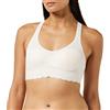 sloggi ZERO Feel Lace Top, Bustino, Donna, Beige (Angora), S