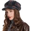 ZLYC Cappellino Classico da Donna, Visiera 8 Pannelli, Cappello Gatsby Apple Cabbie