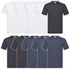 Fruit of the Loom - Iconic Tee, Lightweight Ringspun Tee, 5 Pack, T-Shirt Uomo