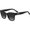 Love Moschino MOSCHINO LOVE, OCCHIALI DA SOLE, MOL104/S, BLACK, 52, (WOMAN)