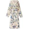 Pip Studio Secret Garden - Accappatoio bianco blu, XL (1 pezzo)