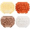 Orinery, pantaloncini con balze, mutandine, copripannolino, per neonate, bambini, bambine, cotone, confezione da 4, 3-4T