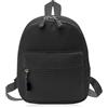 WisePoint Mini zaino da donna, alla moda, leggero, in nylon, con tasca frontale, 2,5 l, casual, per uso quotidiano, viaggi, appuntamenti