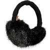 Barts Fur Earmuffs Paraorecchie, Donna, Nero (BLACK 0001), One Size (Taglia produttore:UNI)