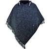 virblatt - Poncho Uomo & Poncho Donna | Cotone | Poncho Uomo Invernale |Double Face| Tabarro Uomo Poncho Messicano Maxi
