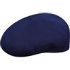 Kangol Coppola 504 Tropic Donna/Uomo - Cappellino da Uomo Berretto Piatto Estivo con Visiera Estate/Inverno Primavera Estate Autunno Inverno - XL (60-61 cm) Blu Scuro