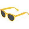 X-LAB XLAB 8004 Occhiali da sole stile moscot, 48mm, Giallo/Fumo, Unisex