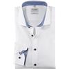 Olymp Uomo Camicia Business a Maniche Lunghe Level Five,Body Fit,Weiß 00,43