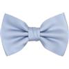 OCIA Papillon da uomo pre-legato solido regolabile formale smoking papillon per festa di nozze, blu cielo, 4.72 x 2.75 / 12 cm x 7 cm
