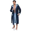 R Revise Revise RE-855 Accappatoio da uomo con fibra di bambù - asciugamano - sauna - piscina - massima qualità