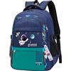MCWTH Zaino astronauta per ragazzi e adolescenti, grande capacità, borsa per la scuola per bambini, elementare medio, Blu Ciano, Large