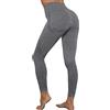 Merlvida Leggins Sportivi Donna Vita Alta Leggings Push Up Pantaloni Palestra Controllo della Pancia Anticellulite Pantacollant Opaco Elastici Tuta Collant Abbigliamento Sportivo Donna Yoga Fitness