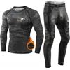 MEETYOO Thermounterwäsche Set Herren Biancheria Intima Termica Uomo