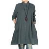 Vogstyle Donna Camicia Cardigan Lunga Casuale