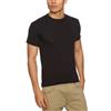 Fruit of the Loom - Maglietta, Manica corta, Uomo, Nero (36 schwarz), S, 5 pezzi