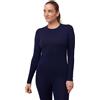 DANISH ENDURANCE Maglia Termica Donna Lana Merino, Manica Lunga, per Sci | Maglia termica in lana merino, traspirante e controllo odori, cuciture piatte, per sci, trekking e allenamenti invernali