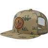 Bassdash Cappello Trucker a Tesa Piatta Regolabile Snapback Hat Mesh Back per Uomini Donne Pesca Caccia