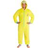SpongeBob Schwammkopf SPONGEBOB SQUAREPANTS Tuta Intera Uomo e Adolescenti S-3XL, Morbido Pile Pigiama Intero con Cappuccio, Regali per Lei