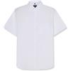 Olymp Uomo Camicia Business a Maniche Corte Modern Fit,Weiß 00,42