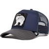 Goorin Bros. Big Timer Eisbär Blau A-Frame Adjustable Trucker Cap - One-Size