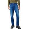 Wrangler Texas Slim, Jeans Uomo, Blue Jam, 34W / 30L