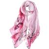 STORY OF SHANGHAI Foulard Donna Seta di 100% Seta, Stola Elegante Cerimonia Chiffon Leggera, Sciarpa Primaverile con Fantasia Colori, Adatto a molteplici occasioni