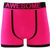 COSHAL® Boxer da uomo senza cuciture in vita da uomo, morbidi boxer da indossare tutti i giorni, slip sportivi comodi da uomo, confezione da 3 (giallo, rosa, verde) e (rosso, Giallo-rosa-verde, L