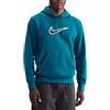 NIKE Felpa da Uomo con Cappuccio Club BB Verde Taglia M Codice HV0854-301