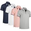 Albert Morris Polo Shirt Uomo - Manica Corta, Traspirante, Asciugatura Rapida, Protezione UV, vestibilità Classica, Estivo Golf, Stile Casual Business Sportivo - Taglia XXL