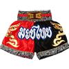 MUAY NATION Pantaloncini da Muay Thai per uomo e donna, taglio aderente, per MMA, boxe, kickboxing, arti marziali