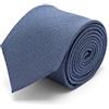 BRERA 67 Cravatta Uomo Elegante in Lana e Seta | Cravattino per Completo 148x8 | Cravatte Slim per Vestito da Cerimonia e per Abiti da Lavoro